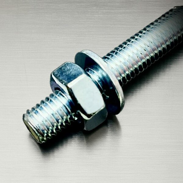 Fixaball Chemical Anchor Resin Studs Plain End Chisel Tip Grade 5.8 Zinc BZP