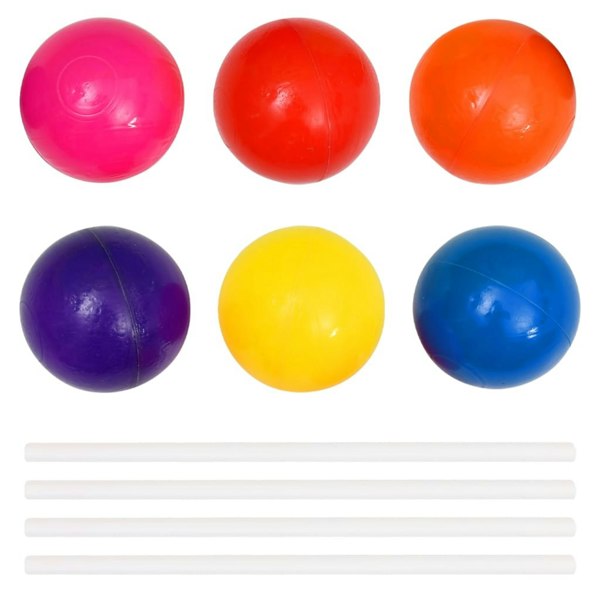 Berkfield Ball Pool with 300 Balls for Kids 75x75x32 cm
