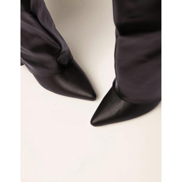 Blue Vanilla Cape Buckle Knee High Boots
