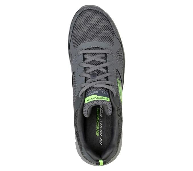 Skechers Track Syntac Mens Sports Gym Walking Lace Up Trainers