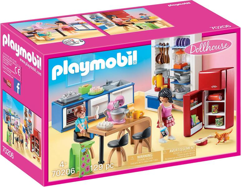 Playmobil Family Kitchen - 70206 Playset