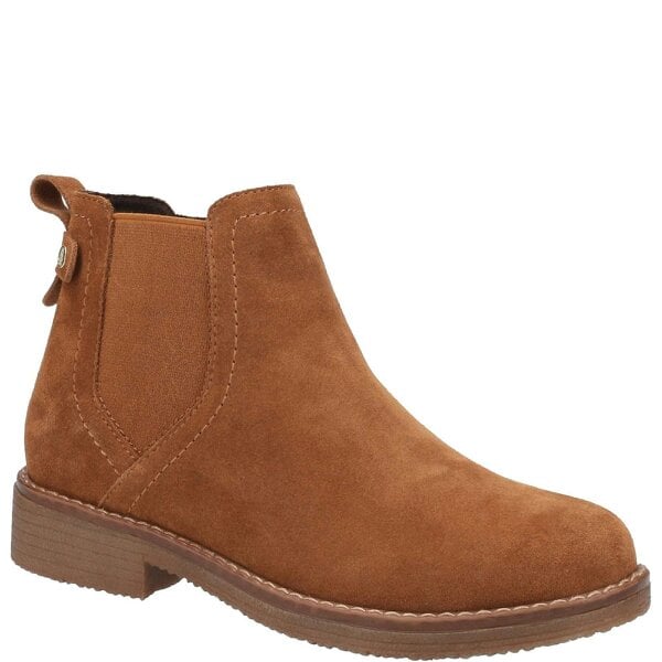 Hush Puppies Maddy Women's Wide Fit Chelsea Boots - Tan