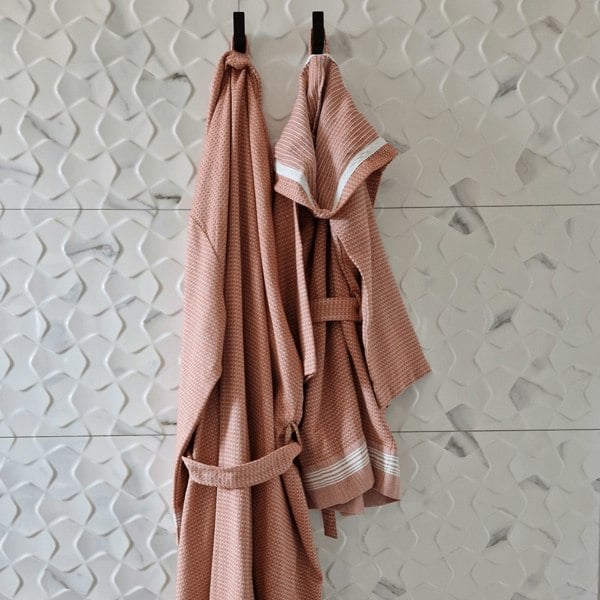Cotton and Olive Tuana Cotton Hammam Robe for Children