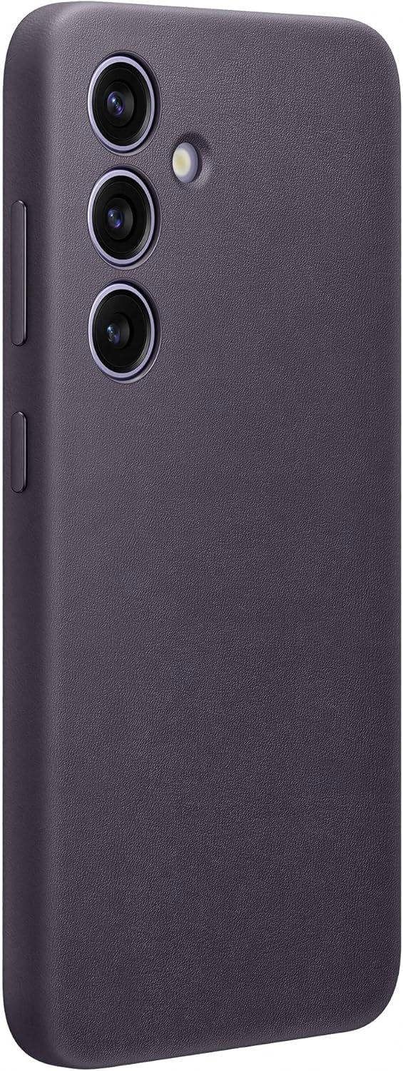 Samsung Galaxy S24 Vegan Leather Case Dark Violet - GP-FPS921HCAVW