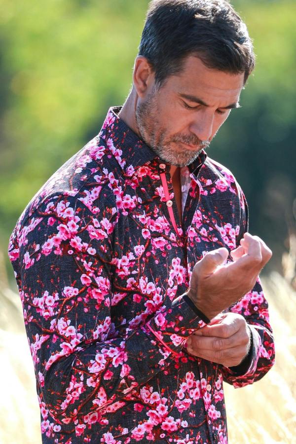 BLOSSOM PRINT SHIRT - Claudio Lugli Shirts