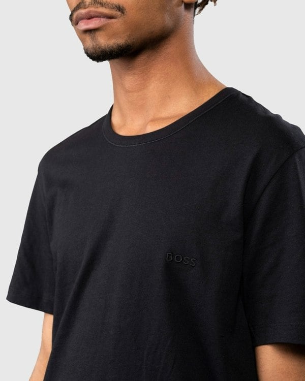 BOSS Orange 3 Pack Classic Regular Fit Crew Neck Mens T-Shirts NOS - White/Grey/Black 999