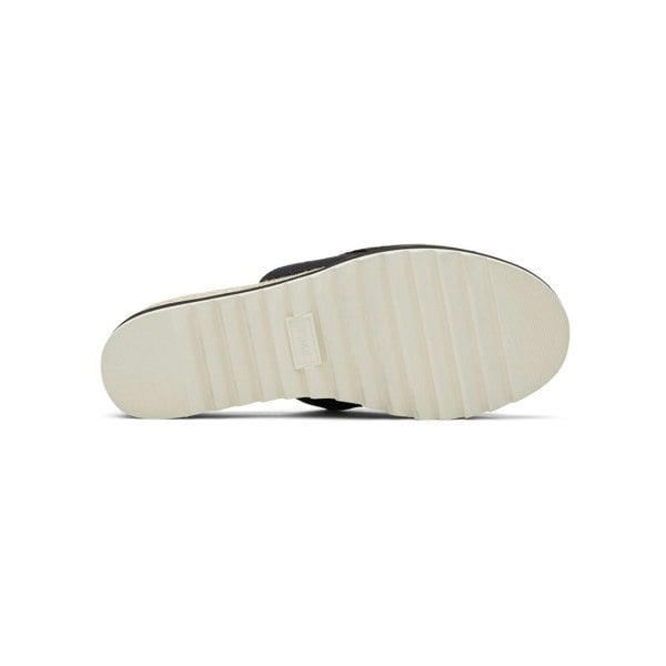 TOMS Diana Mule Wedge Womens - Black