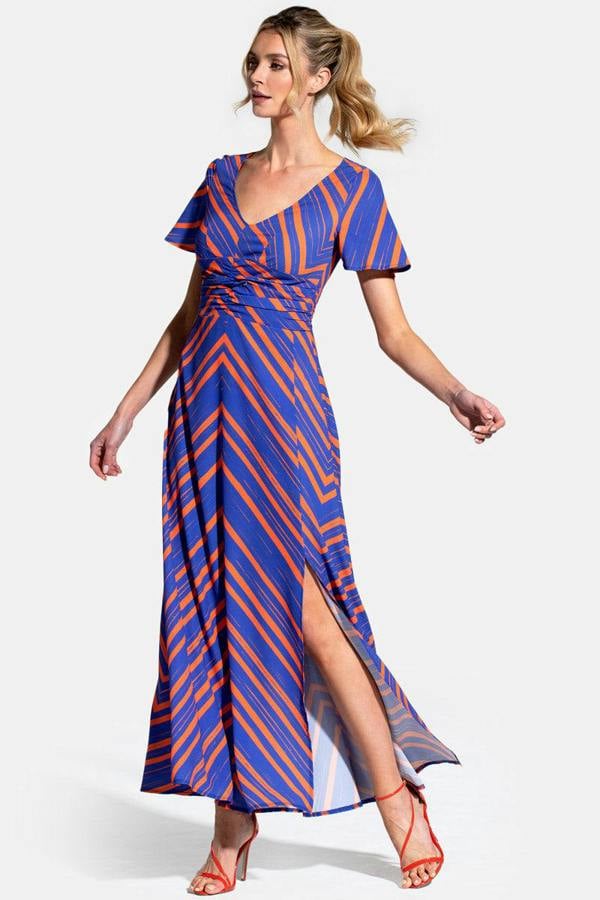 HotSquash Crepe Maxi Dress