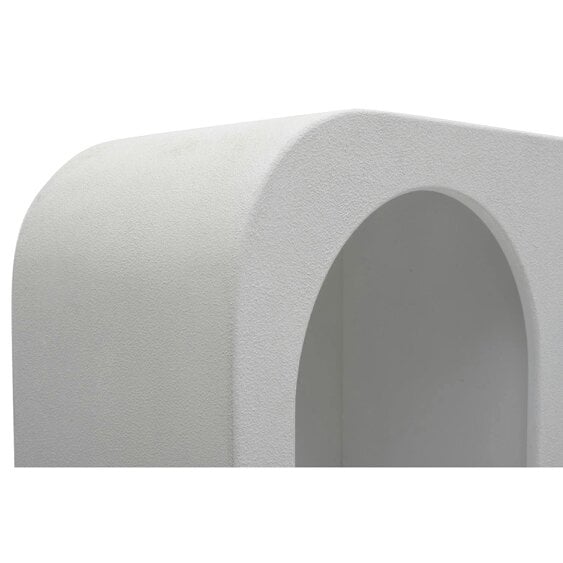 Wyld Haus Atlanta White Abstract Shelving Display Unit with Open Storage