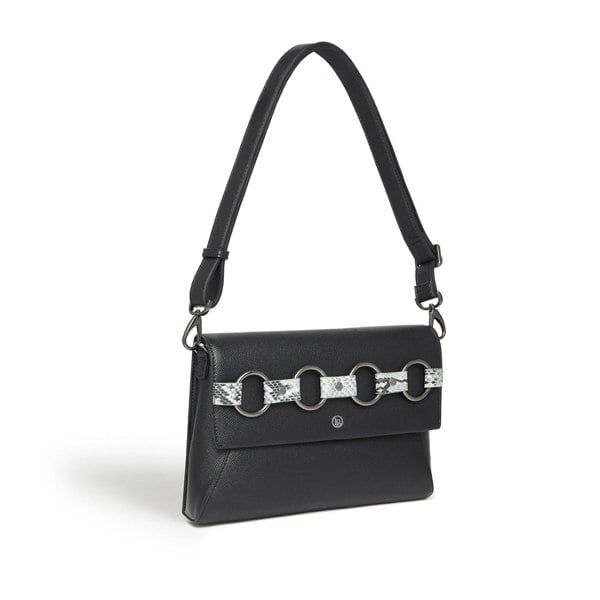 LaBante London Alder Black Clutch & Cross-Body Bag