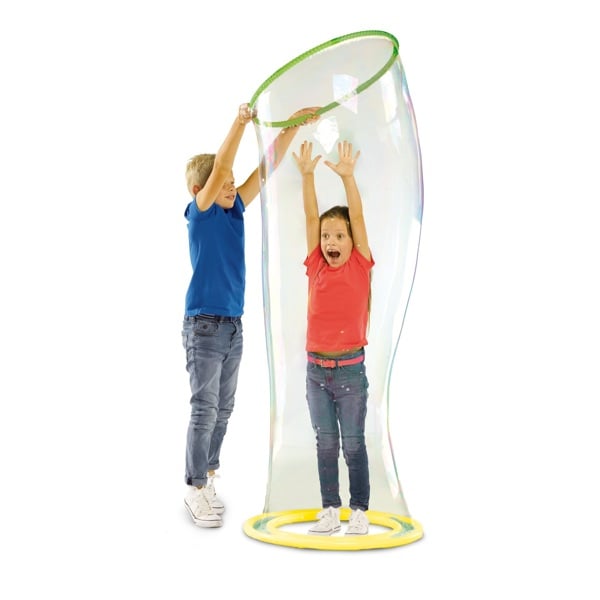 SES Creative Standing in a Mega bubble