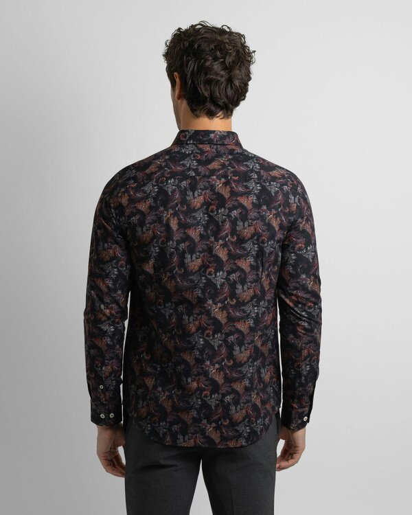 Steel & Jelly Limited Edition Seasonal Leaf Slim Fit Shirt