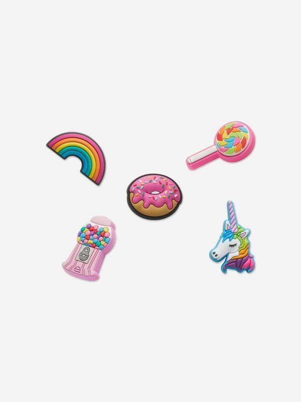 Crocs Kids Everything Nice Jibbitz™ Charm 5 Pack in Multicolour