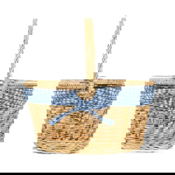 Wicker Picnic Baket with Lining