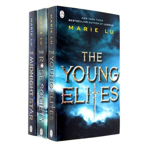 The Young Elite Marie Lu 3 Books Set The Young Elites, The Rose Society, The Midnight Star