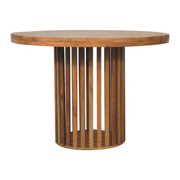 Wyld Haus Verona Round Mango Wood Dining Table