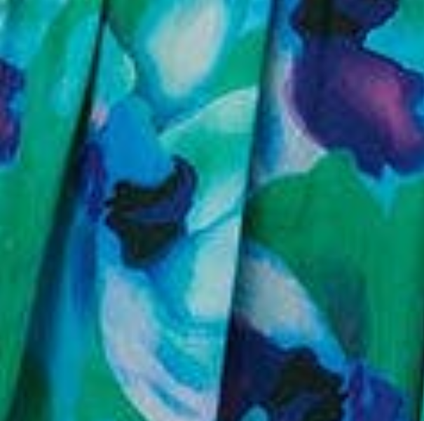Izabel London Curve Printed Pleated Wrap Midi Dress