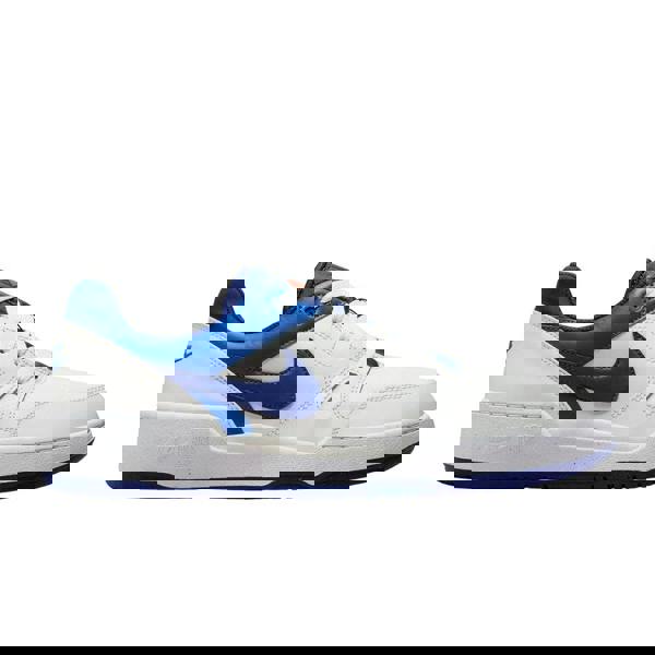 Nike Mens Full Force Leather Low Trainers - Royal Blue/White - 