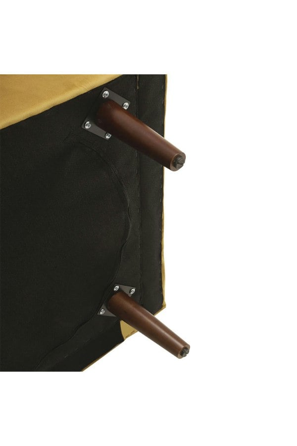 Living and Home 2-Seat Velvet Upholstered Sofa for Living Room