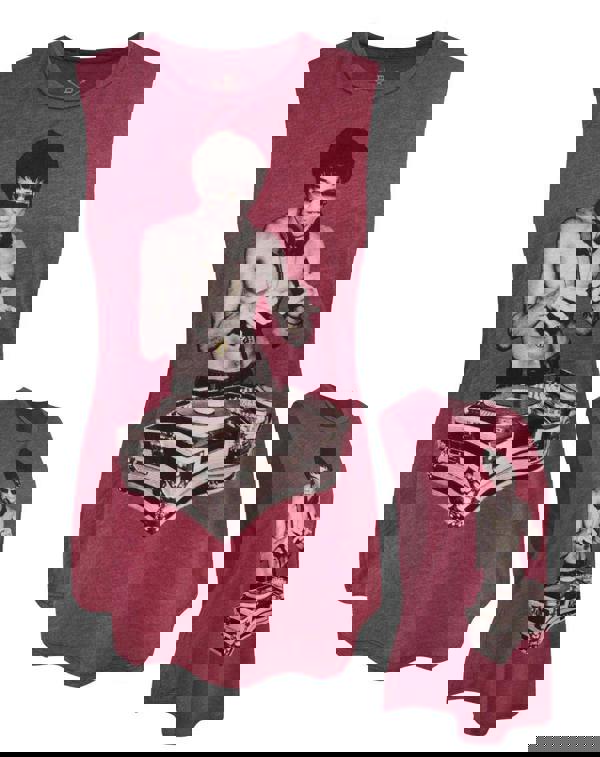 Vanilla Underground Bruce Lee Womens Red Vest