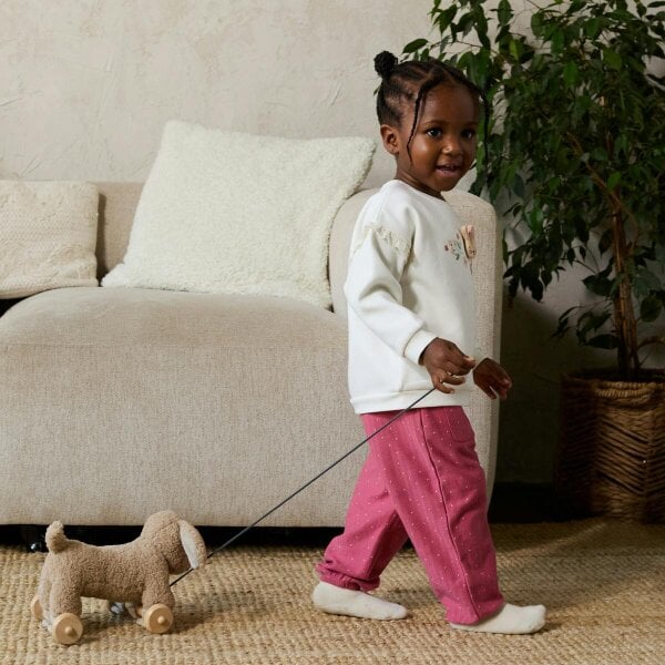 Mini Cuddles Bunny Blossom Sweatshirt (White)