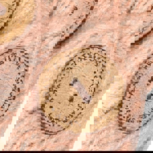 Aran Cable Button Wrap Scarf 