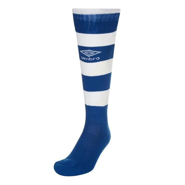 Umbro Childrens/Kids Hoop Stripe Socks - Royal Blue/White