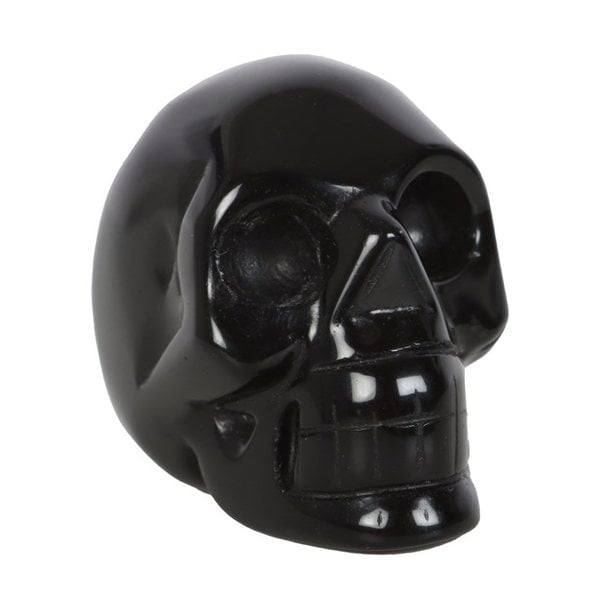 Serano Black Obsidian Crystal Skull