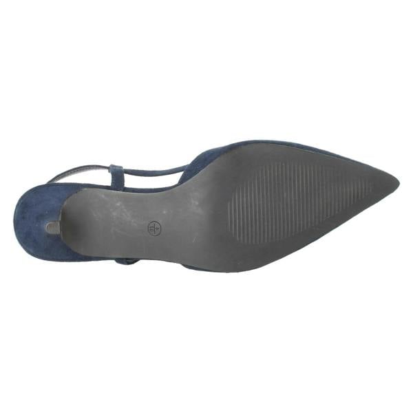 Spot On Ladies Spot On Pointed Slingback Shoes F00489