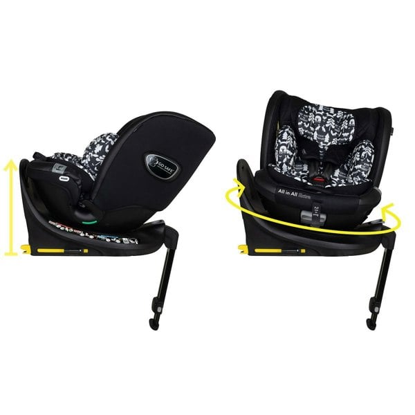 Cosatto All in All Extra i-Size 360 Car Seat Silhouette