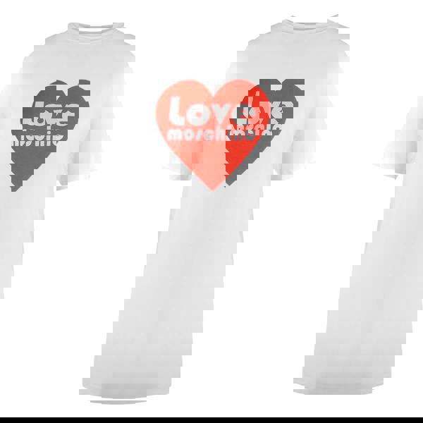 Love Moschino Heart Logo White T-Shirt - Nova Clothing