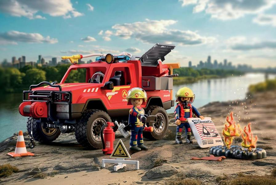 Fire Pickup Truck - 72194 Playset