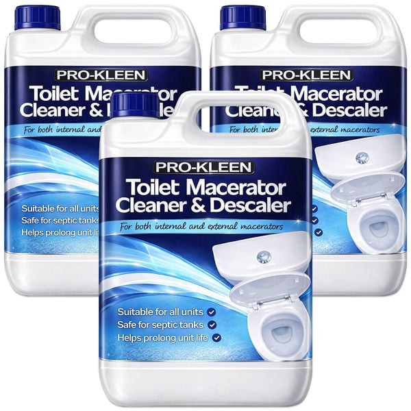 ProKleen Pro-Kleen Toilet Macerator Cleaner & Descaler 15L - Highly Concentrated, Long-Lasting Formula, Compatible With All Saniflo Pump