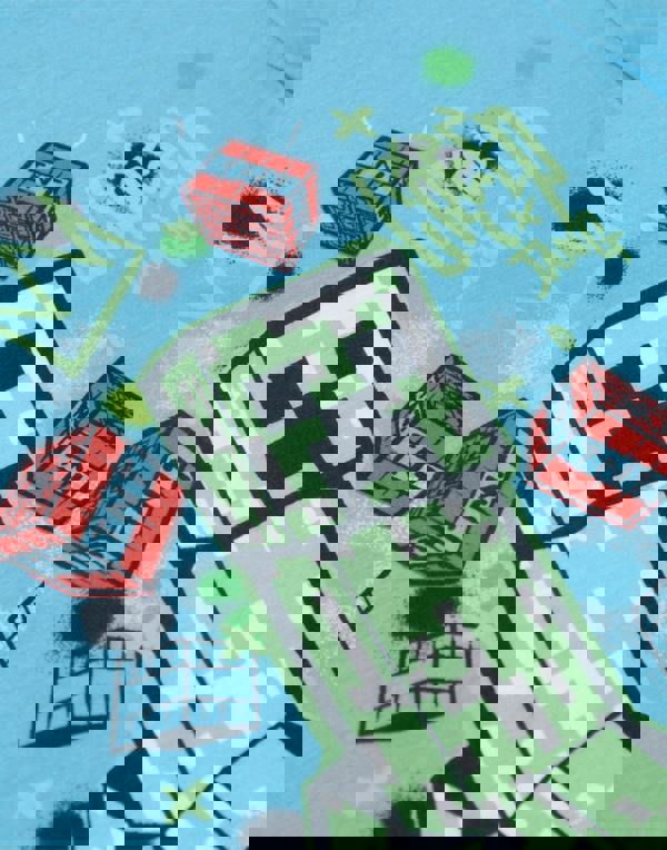 Minecraft Boys Multicoloured Creeper Multi-Pack of 2 Long Leg Pyjama Set