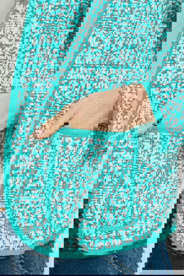 Mudflower Floral Print Quilted Jacket