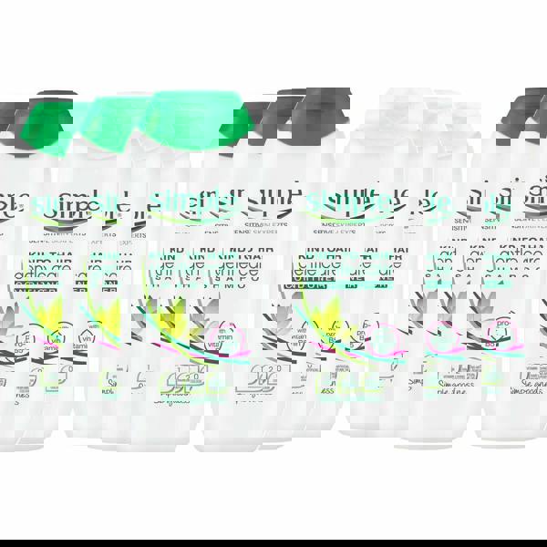 Simple Kind to Hair Gentle Care Shampoo or Conditioner 200ml Each, 3 Pack