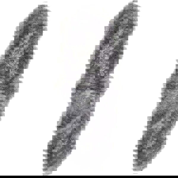 Genuine Grey Sheepskin Faux Fur Rug | Luxurious Home Decor