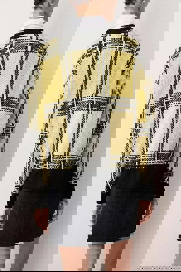 WOVCOR Soft-Textured Oversize Knit Cardigan