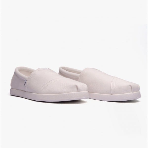 TOMS ALP FWD Mens Cotton Espadrille White