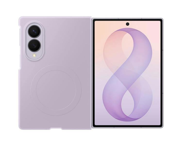 Samsung Galaxy Z Fold 8 7.6" Silicone Magnet Case Lavender - EF-EF971CVEGWW