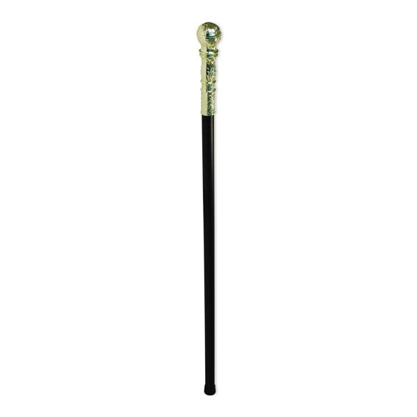 Bristol Novelty Ball Cane Costume Prop - Black/Gold