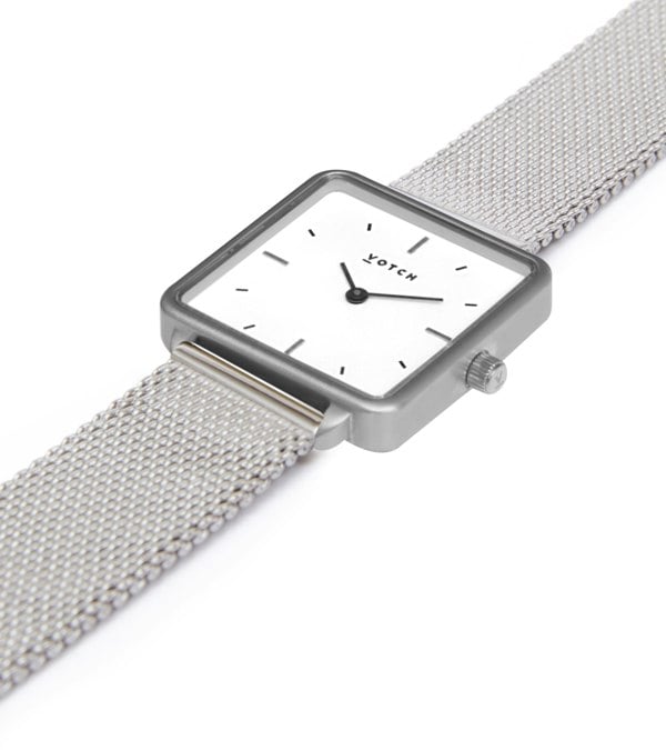 Votch Silver & Mesh Watch | Kindred