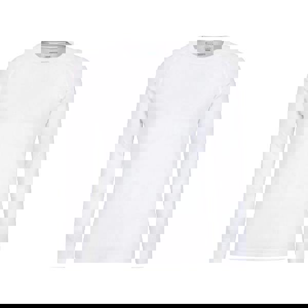 Mountain Warehouse Mens Talus Round Neck Long-Sleeved Thermal Top - White