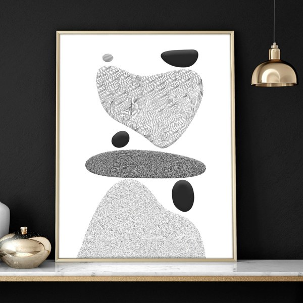 Art Home Office | Set of 3 wall art prints