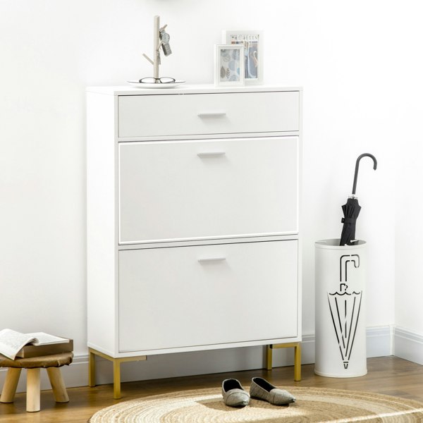 Flip-down Shoe Cabinet