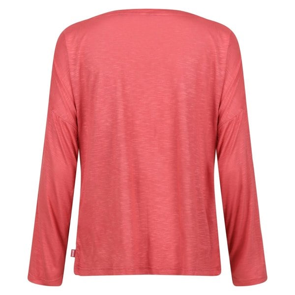 Regatta Womens/Ladies Carlene Long-Sleeved T-Shirt - Mineral Red