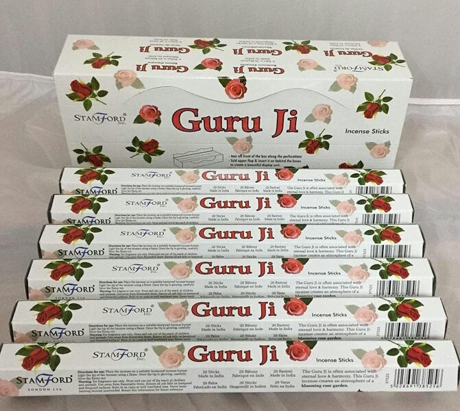 Stamford GJ Boon Guruji Assorted Incense Sticks Gift Set