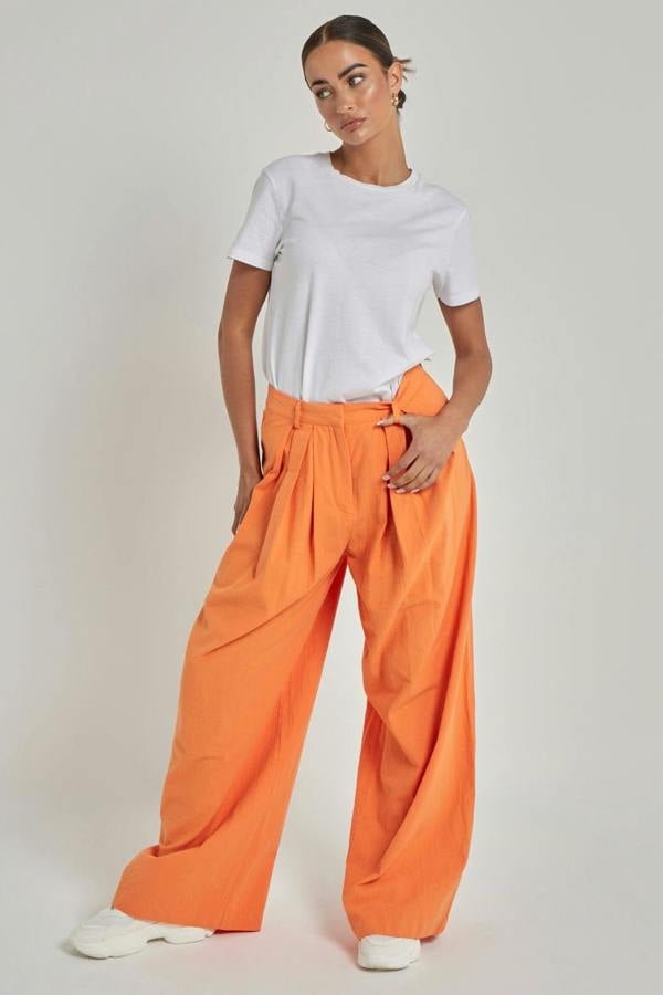 Urban Bliss Linen Wide Leg Trouser