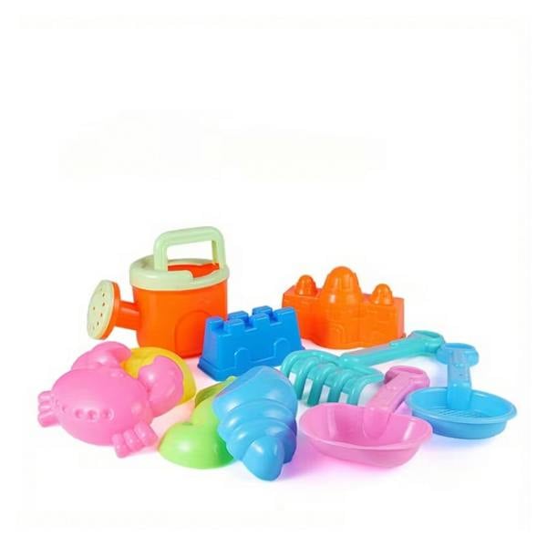Dragodirect Kids Water & Sand Play 13 Pcs Set Large Shovel & Bucket