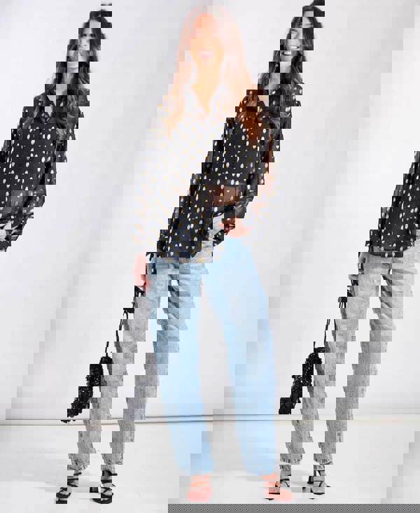 Black Oversized Shirt